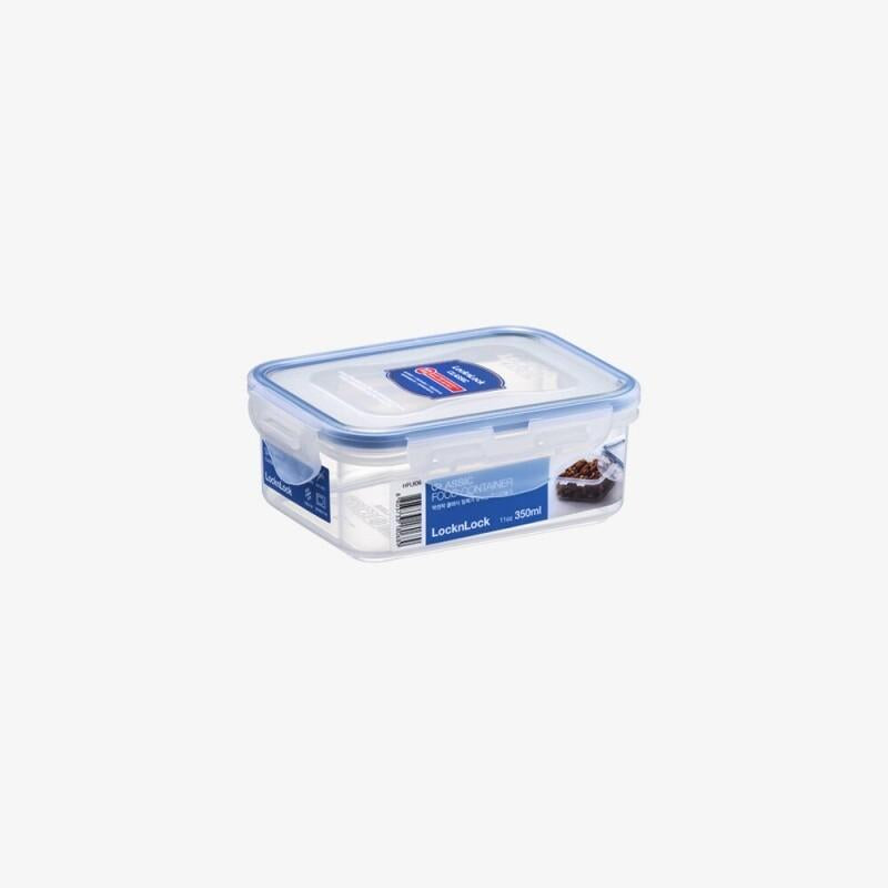 Rectangular Short Food Container 350ml