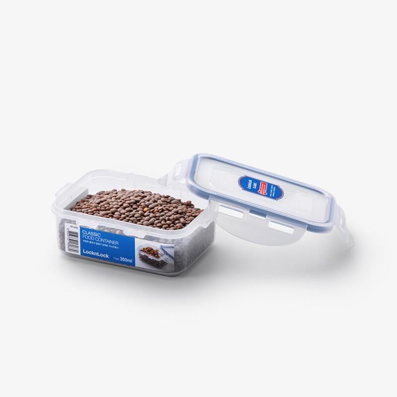 Rectangular Short Food Container 350ml