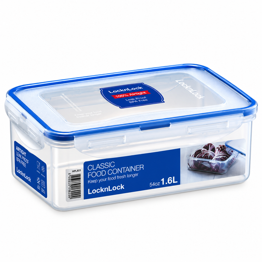 Rectangular Short Food Container 1.6L