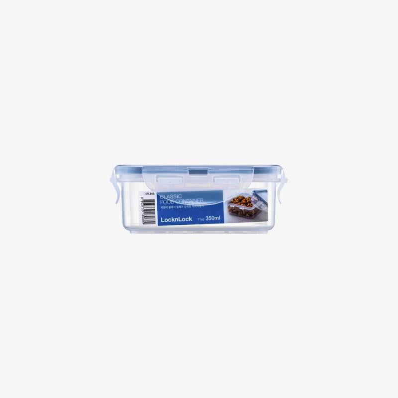 Rectangular Short Food Container 350ml
