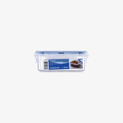 Rectangular Short Food Container 350ml