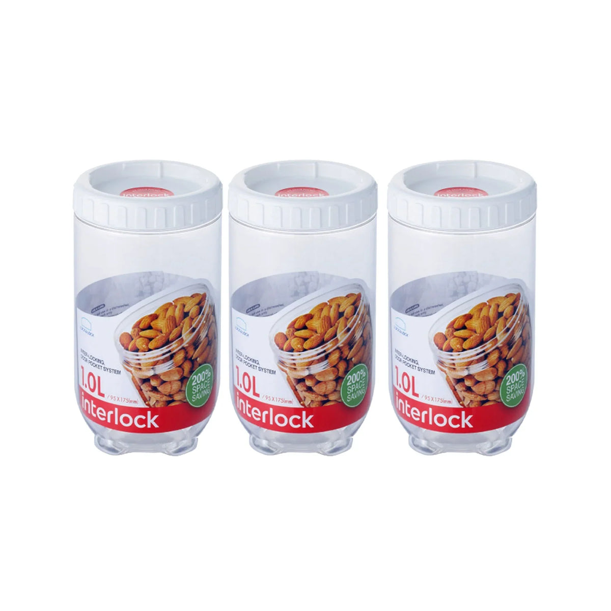 Interlock Food Storage Container 1L