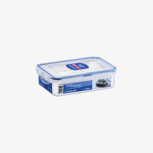 Rectangular Short Food Container 550ml