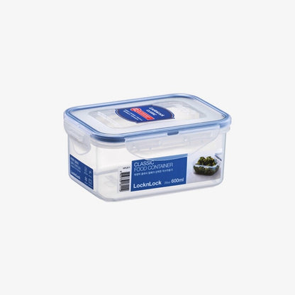 Rectangular Short Food Container 600ml