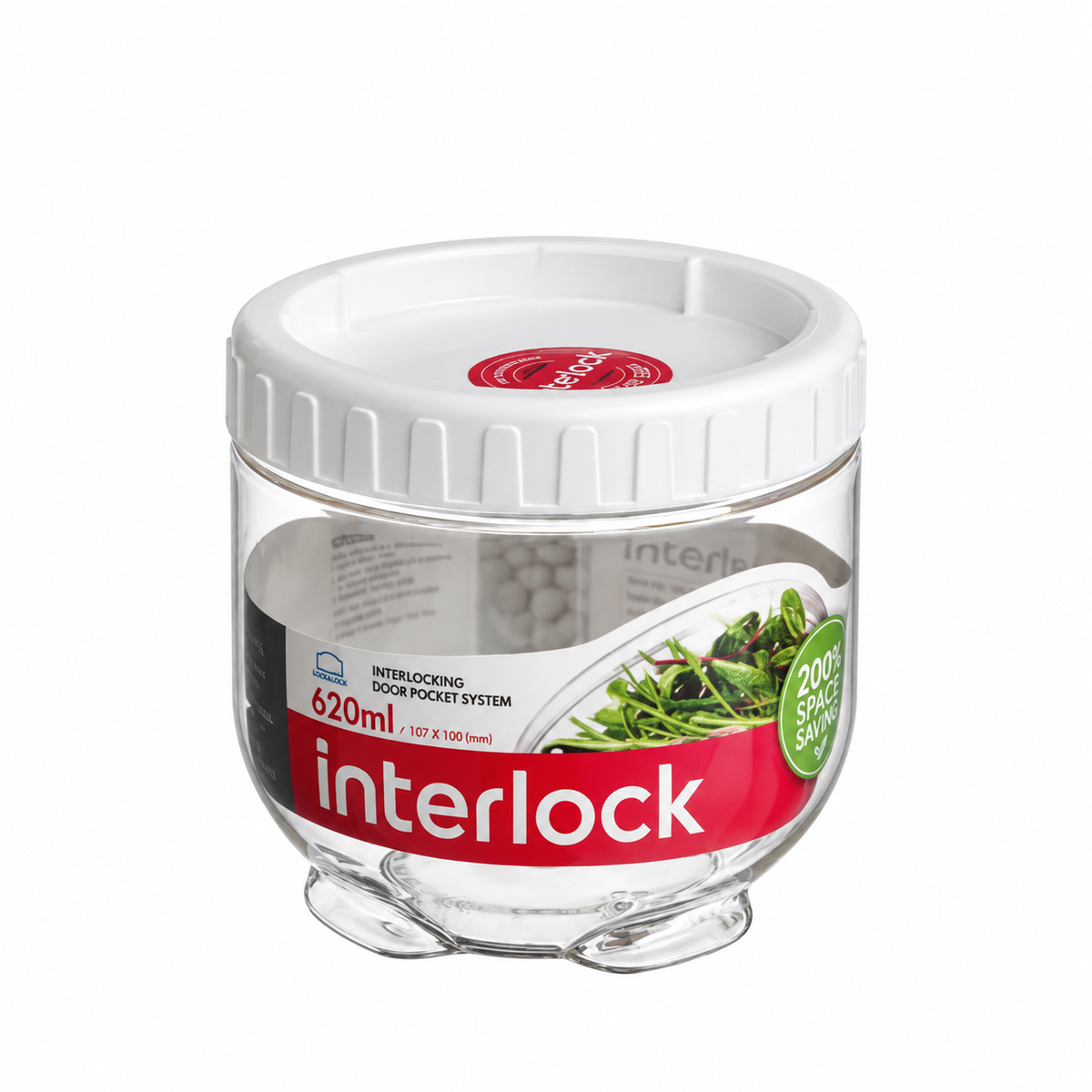 Interlock Compact Food Storage Container 620ml